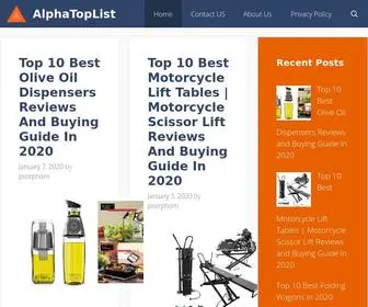 Alphatoplist.com(Only Place for Only Great Stuff) Screenshot