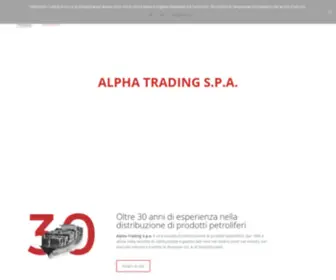 Alphatrading.it(Da oltre 35 anni nella distribuzione di prodotti petroliferi) Screenshot