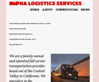 Alphatruck.net(Alpha Logistics) Screenshot