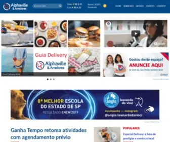 Alphavilleearredores.com.br(Alphaville e Arredores) Screenshot