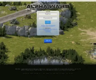 Alphawars2.com(Alphawars2) Screenshot