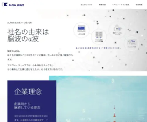 Alphawave.co.jp(ウェーブ) Screenshot