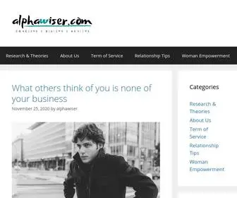 Alphawiser.com(Alpha Wiser) Screenshot