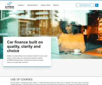 Alphera.co.uk(Alphera Financial Services) Screenshot