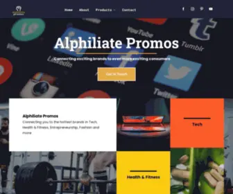 Alphiliate.com(Alphiliate Promos) Screenshot