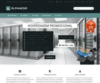 Alphimedia.com(Hospedagem de Sites) Screenshot
