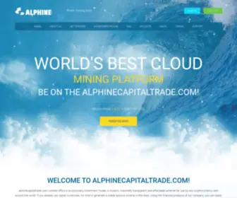 Alphinecapitaltrade.com(alphinecapitaltrade) Screenshot