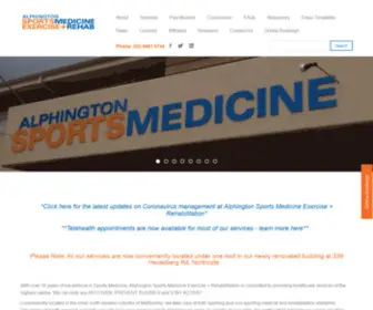 Alphingtonsportsmed.com.au(Alphington Sports Medicine Clinic) Screenshot