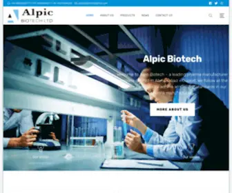 Alpicbiotech.com(Alpicbiotech) Screenshot