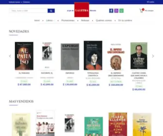 Alpiedelaletralibreria.com(Al pie de la letra Librería) Screenshot