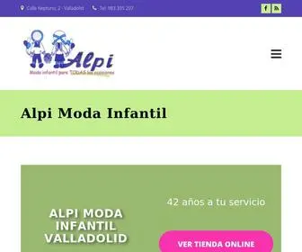 Alpimodainfantil.es(Moda infantil) Screenshot