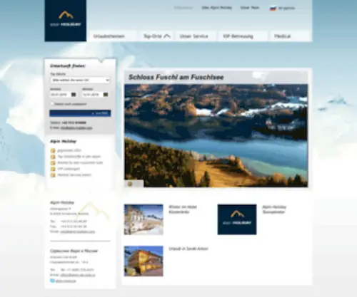 Alpin-Holiday.com(Alpin Holiday) Screenshot