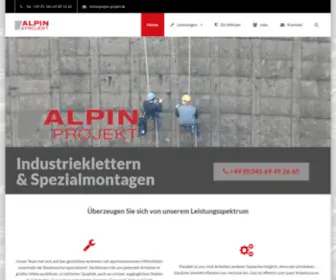 Alpin-Projekt.de(ALPIN PROJEKT GmbH) Screenshot