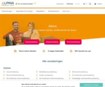 Alpina.nl(Alpina Financieel Zeker) Screenshot