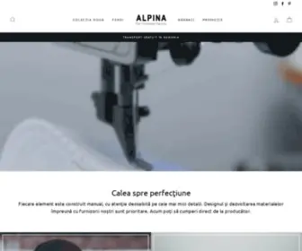 Alpina.ro(Alpina Reghin I Producatorul t) Screenshot