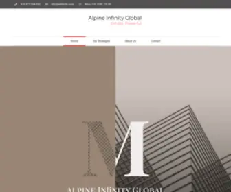 Alpine-Infinity.global(Alpine Infinity Global) Screenshot