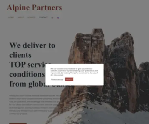 Alpine-Partners.com(Open non) Screenshot