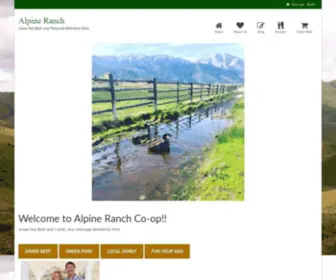 Alpine-Ranch.com(Alpine Ranch) Screenshot