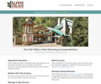 Alpine-Suites.com(Alpine Village Suites) Screenshot