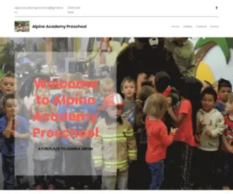 Alpineacademypreschool.com(Day Care) Screenshot