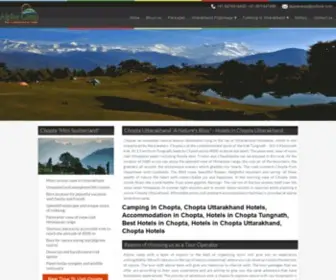 Alpineadventurecamp.com(Chopta Uttarakhand) Screenshot