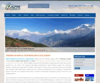 Alpineadventureclub.com(Alpine Adventure Club) Screenshot