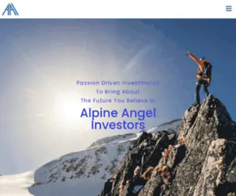 Alpineangelinvestors.com(Alpine Angel Investors Website) Screenshot