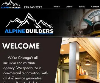 Alpinechicago.com(Alpine Builders) Screenshot