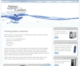 Alpinecoolers.com(Alpine Coolers) Screenshot