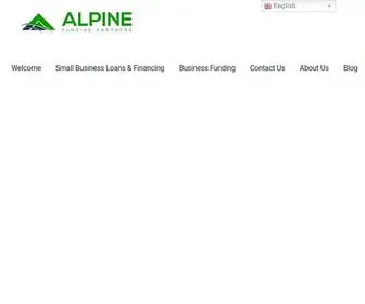 Alpinefundings.com(Alpine Funding Partners) Screenshot