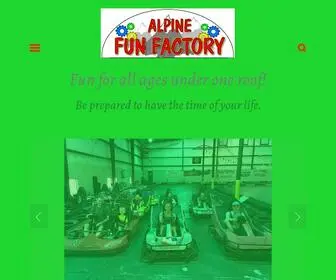 Alpinefunfactory.com(Alpine Fun Factory) Screenshot