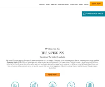 Alpineinnanaheim.com(Affordable Anaheim Hotel Near Disneyland®) Screenshot