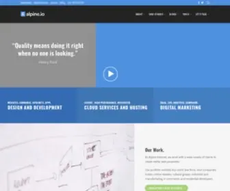 Alpine.io(Web Design and Development in Bend Oregon) Screenshot