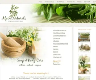 Alpinenaturals.com(Alpine Naturals) Screenshot