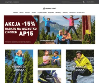 Alpinepro.pl(Alpine Pro) Screenshot