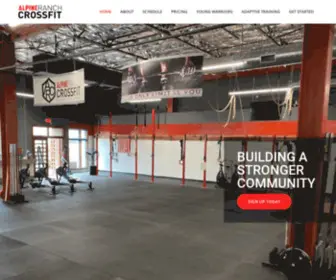 Alpineranchcrossfit.com(Alpine Ranch CrossFit) Screenshot