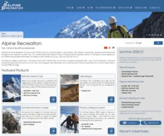 Alpinerecreation.com(Alpine Recreation) Screenshot