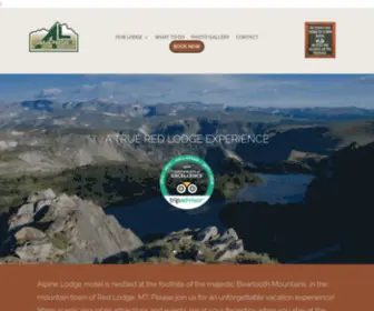 Alpineredlodge.com(Alpine Red Lodge) Screenshot