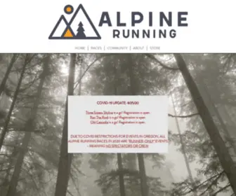 Alpinerunning.co(Trail Running) Screenshot