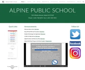 Alpineschool.org(Alpine Public School) Screenshot