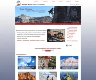 Alpineskills.com(Alpine Skills International) Screenshot