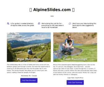 Alpineslides.com(Alpineslides) Screenshot