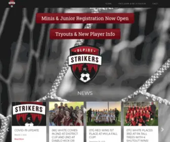 Alpinestrikers.org(Alpine Strikers FC) Screenshot