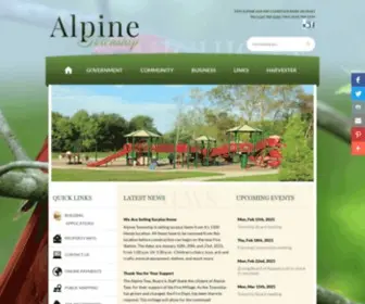 Alpinetwp.org(  Downtown) Screenshot