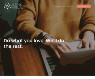 Alpinevirtual.com(Alpine Virtual) Screenshot