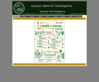 Alpinidicampagnola.it(Alpini di Campagnola) Screenshot