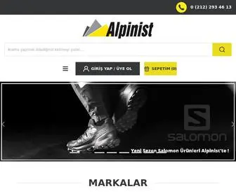 Alpinist.com.tr(Kamp, Dağcılık, Outdoor Malzemeleri) Screenshot