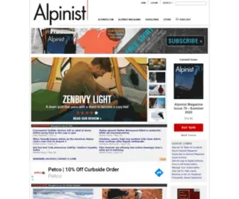 Alpinist.com(Alpinist) Screenshot