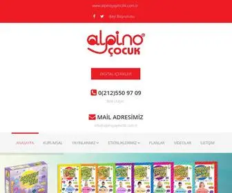 Alpinoyayincilik.com.tr(Alpino) Screenshot