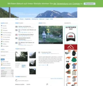 Alpintouren.com(Mountainbiketouren) Screenshot